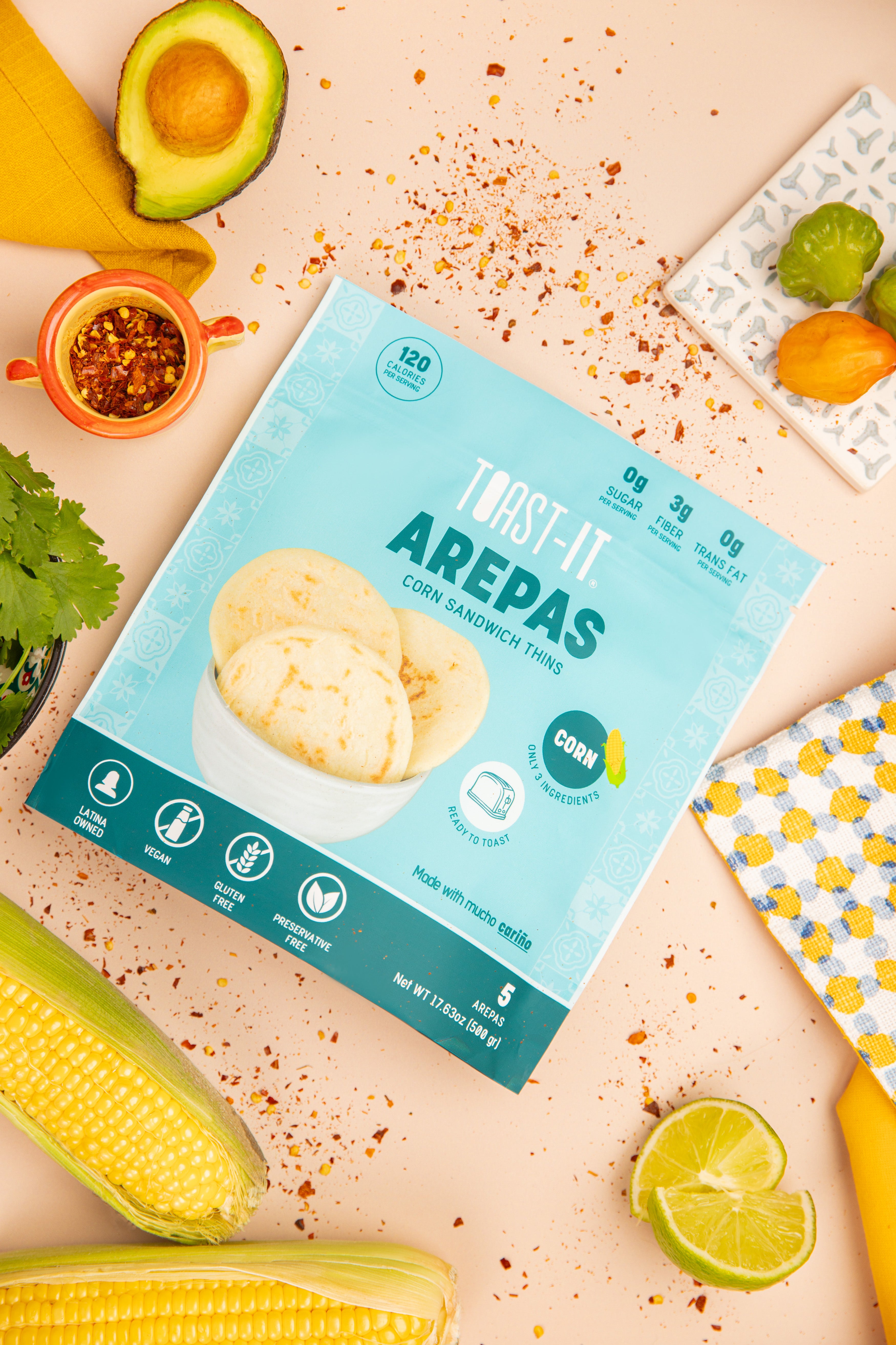 Original Arepas Bundle (6 Pack) – TOAST-IT